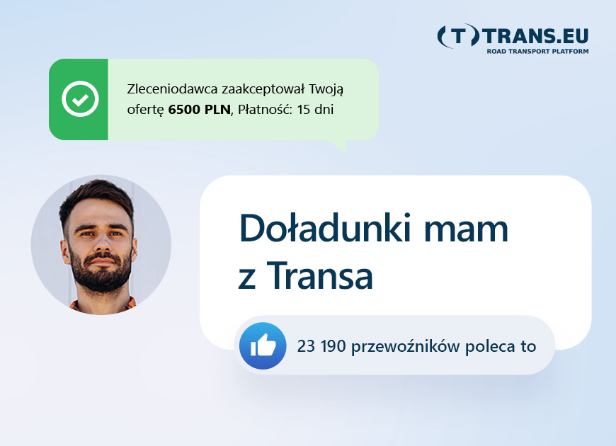 Ładunki na Trans.eu