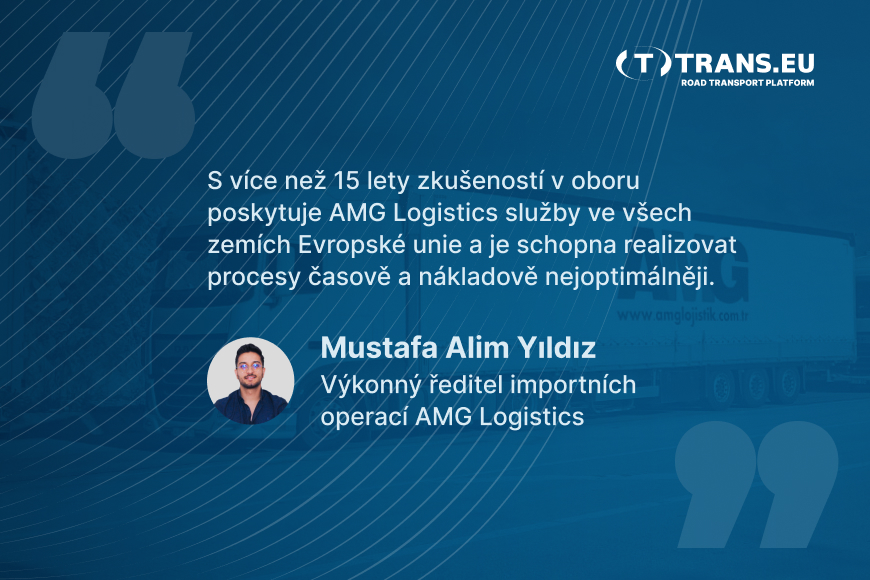 Případová studie AMG Logistics Bezpečná partnerství jsou klíčem k úspěchu