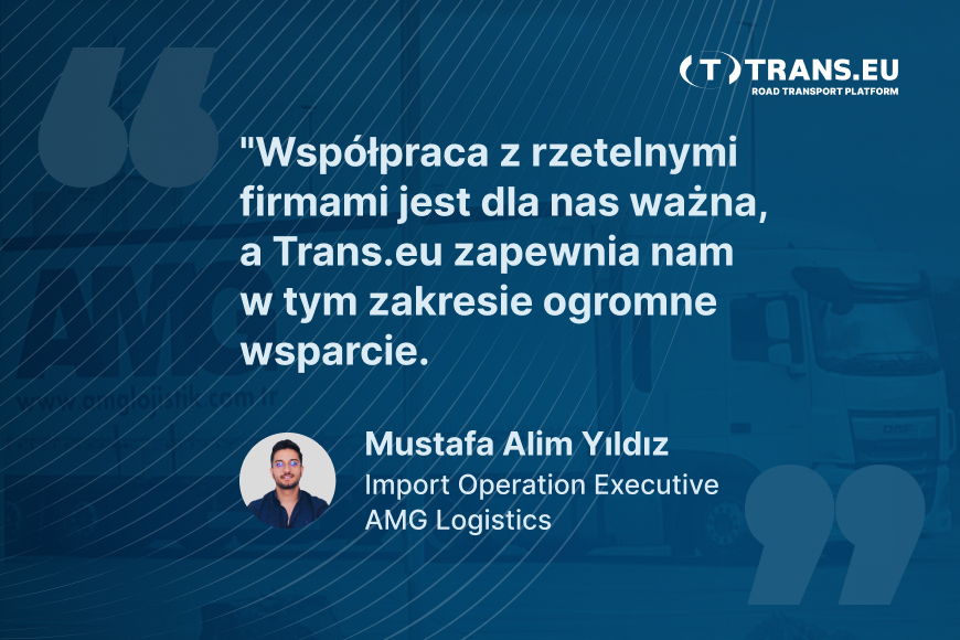 AMG Logistics Bezpieczne relacje biznesowe to klucz do sukcesu