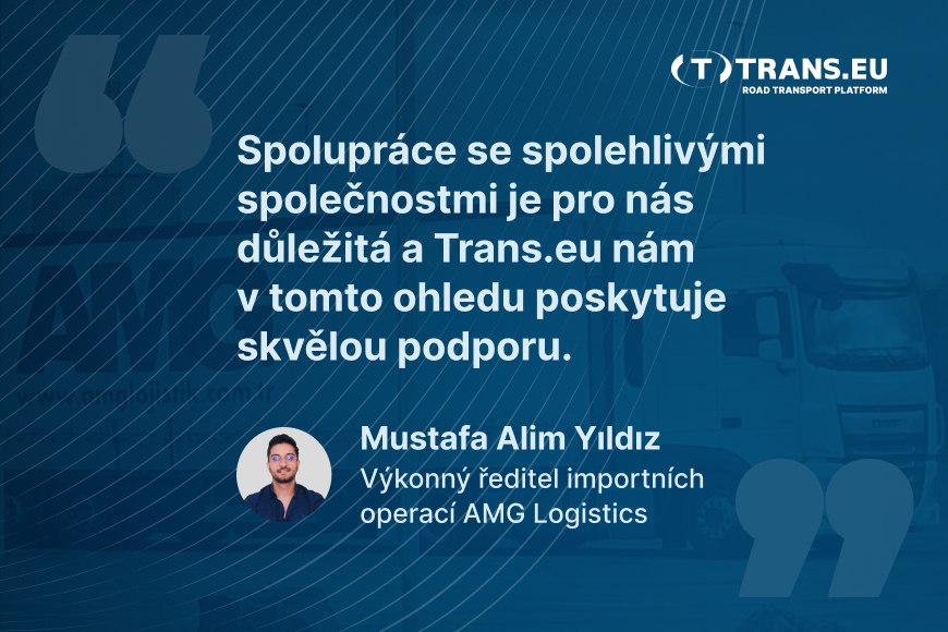 Případová studie AMG Logistics Bezpečná partnerství jsou klíčem k úspěchu