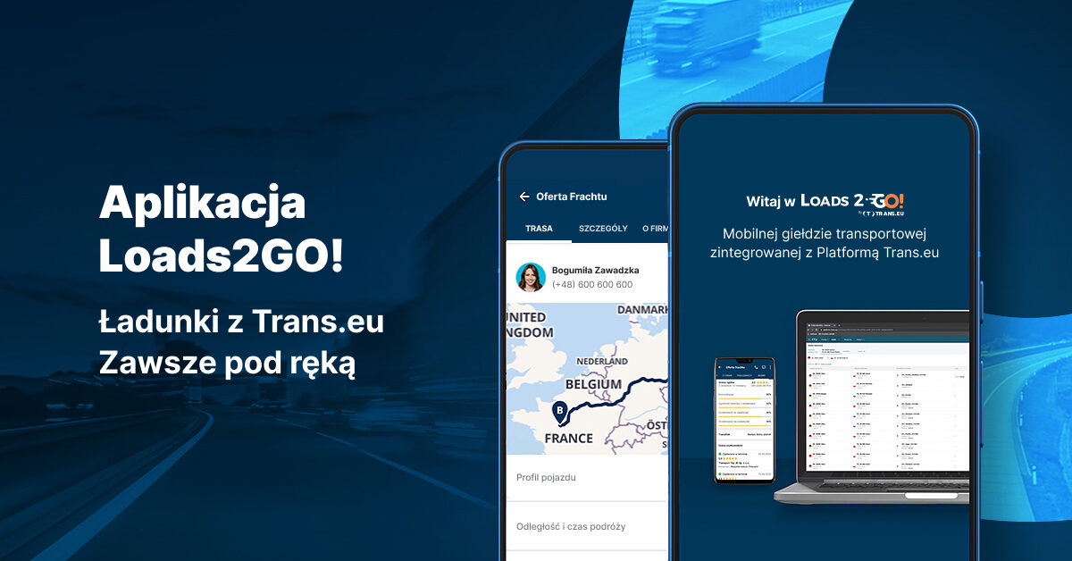 Aplikacja mobilna Trans.eu - Trans For Carriers