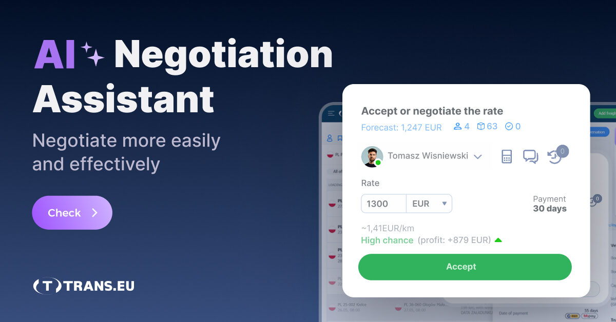Build profitable routes with the help of AI - Trans For Carriers