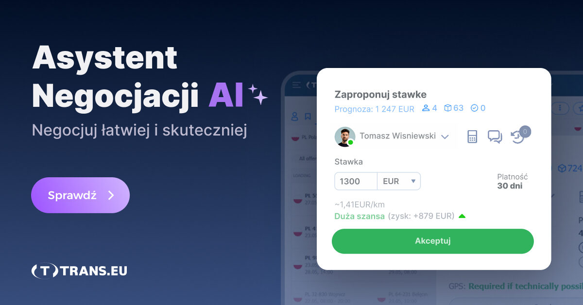 Buduj dochodowe trasy z pomocą AI - Trans For Carriers
