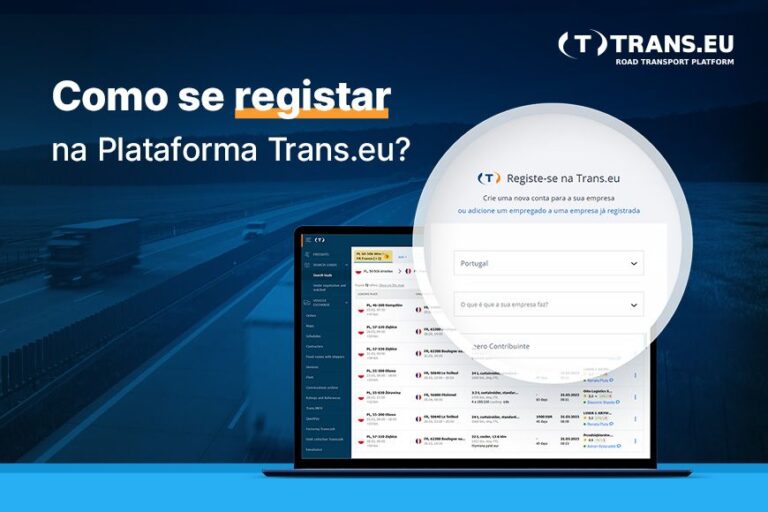 Como se registar na Plataforma Trans.eu e autorizar a sua conta?