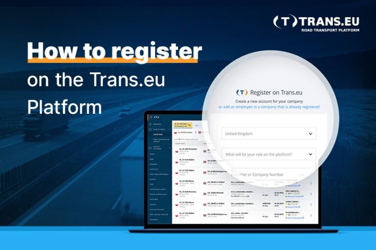 How to register on the Trans.eu Platform and authorize your account?