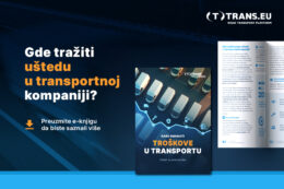 Kako smanjiti troškove transporta – preuzmite besplatnu e-knjigu