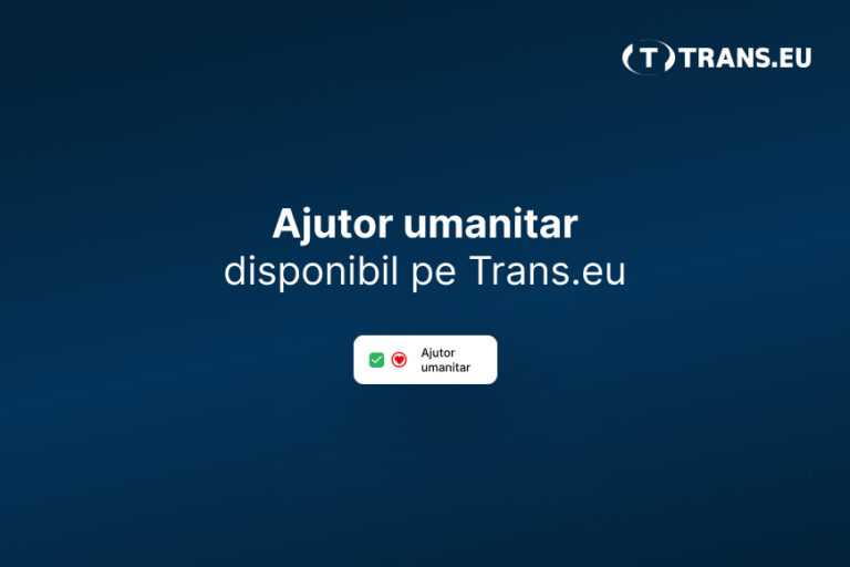 Ajutor Umanitar pe Trans.eu