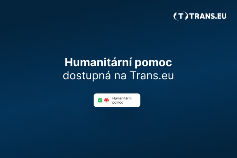 Humanitární pomoc na Trans.eu