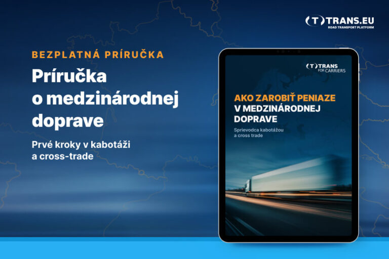 Všetko, čo potrebujete vedieť o kabotáži a cross-trade. E-kniha pre dopravcov