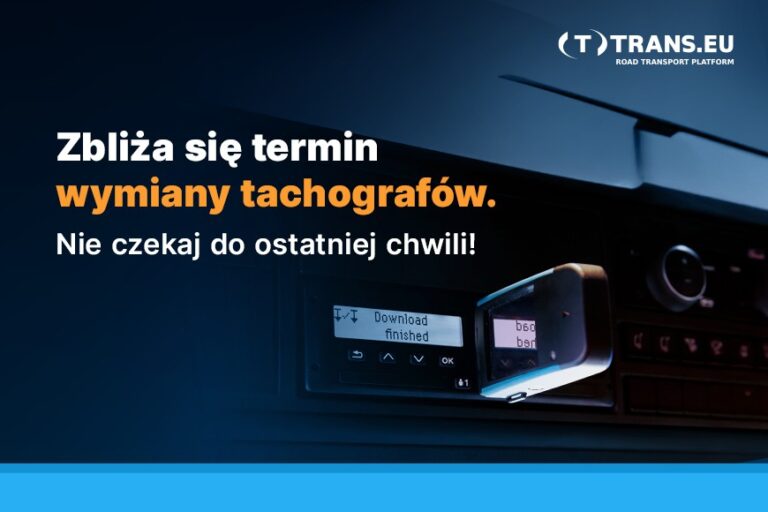 Zbliża się termin wymiany tachografów. A przewoźnicy zwlekają