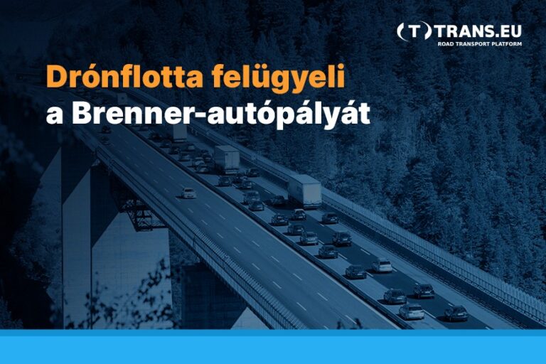 Drónflotta felügyeli a Brenner-autópályát