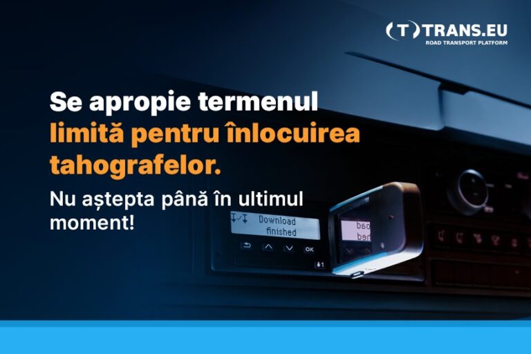 Se apropie termenul limită pentru înlocuirea tahografelor.