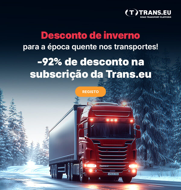 Desconto de inverno para a época quente nos transportes! 92% de desconto na subscrição da Trans.eu