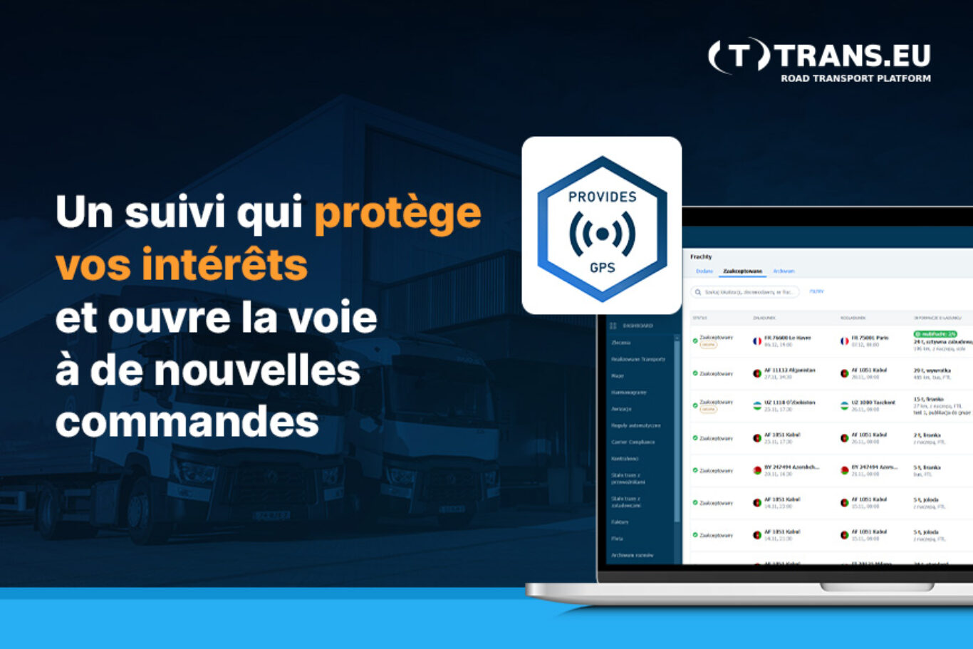 Solutions de transport- Trans For Carriers