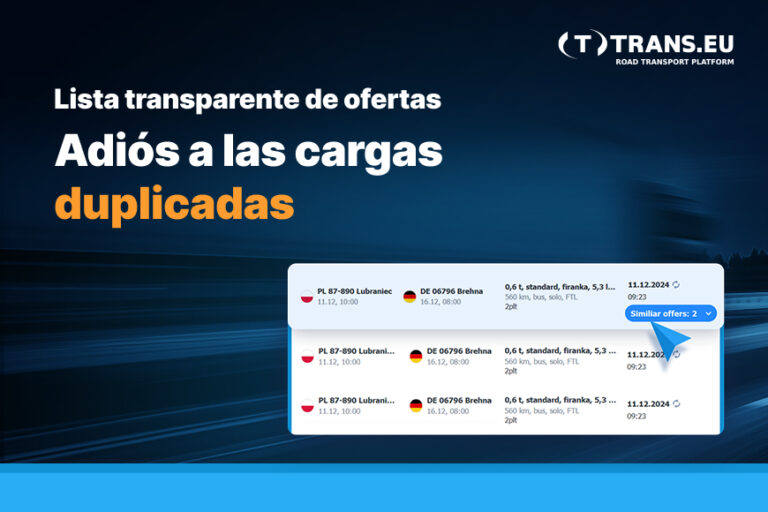 Lista transparente de ofertas. No más fraudes duplicados.