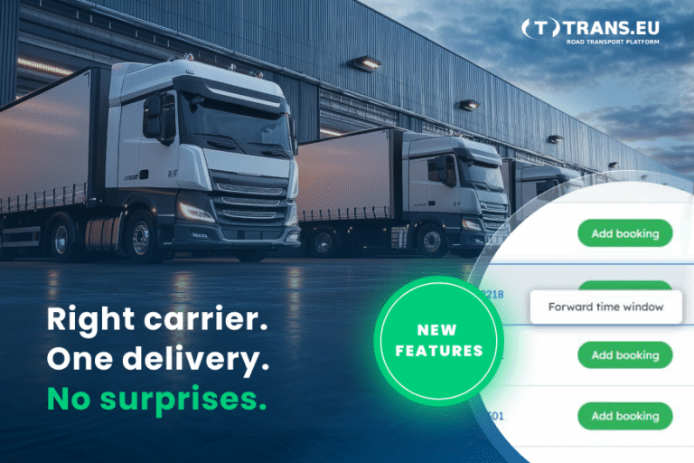NEW: Combine orders and forward time slots to turn hours of unloading into minutes