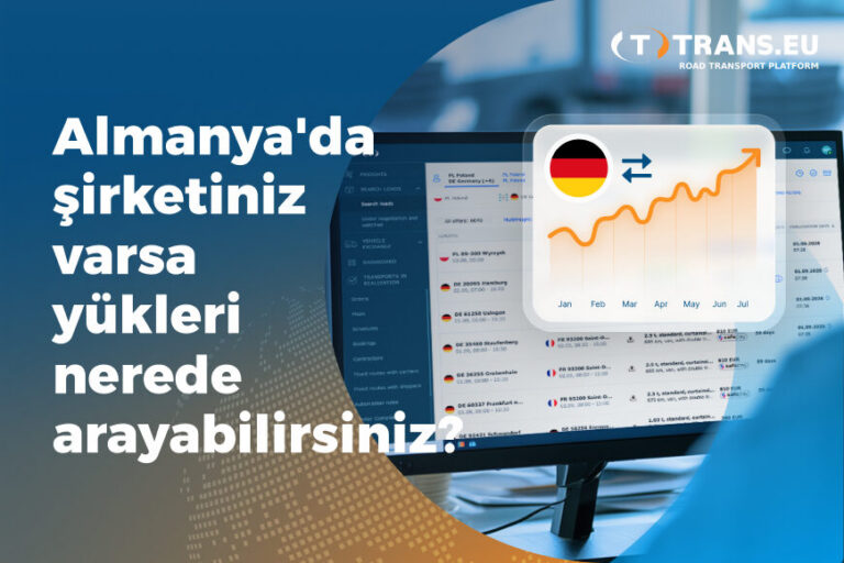 Almanya`daki nakliye şirketleri için bugün en fazla yükün nerede olduğunu biliyoruz